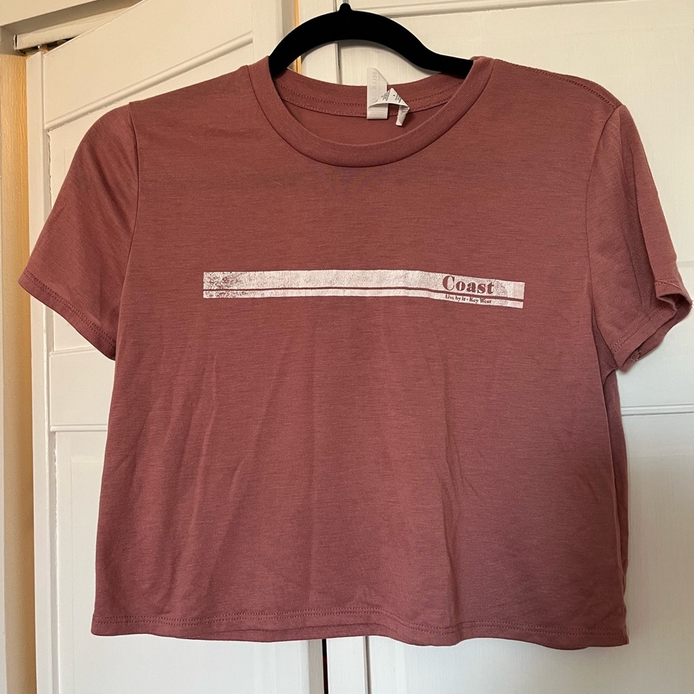 Coast Vintage Crop Tee